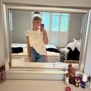 Anthropologie Preppy Coastal Top